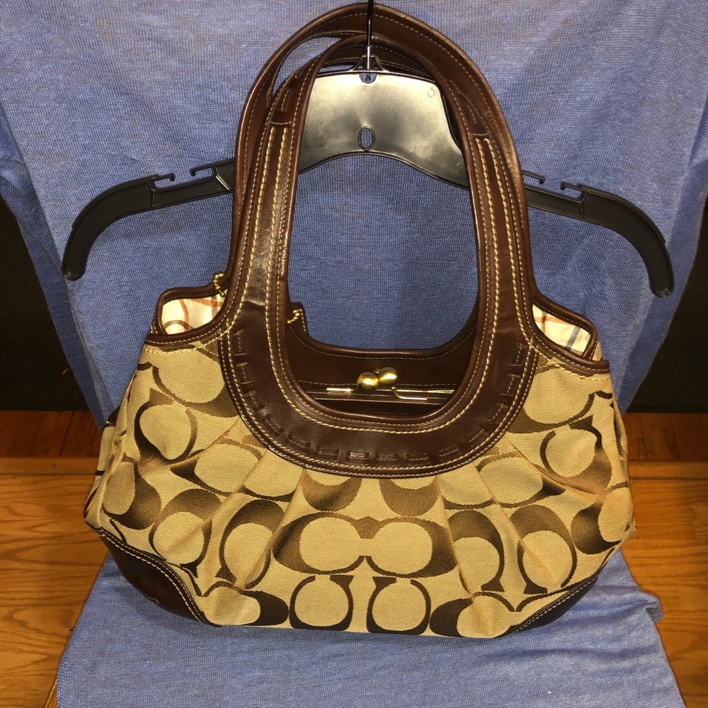 Coach - Canvas Shoulder Purse